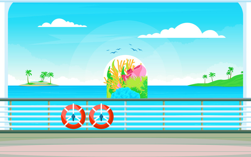 Cruise Deck View - Illustration - Features Image 1