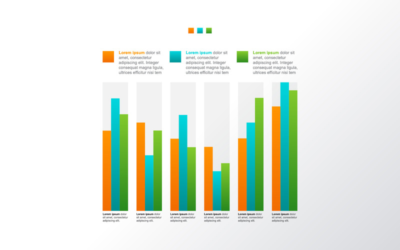 Efter krisekonomiska diagram Infografiska element - Features Image 1