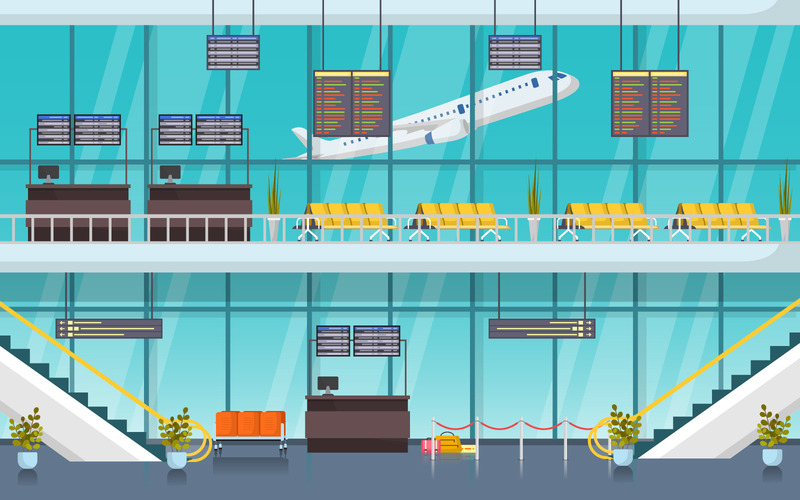 Airport Hall Gateway - Illustration - Features Image 1