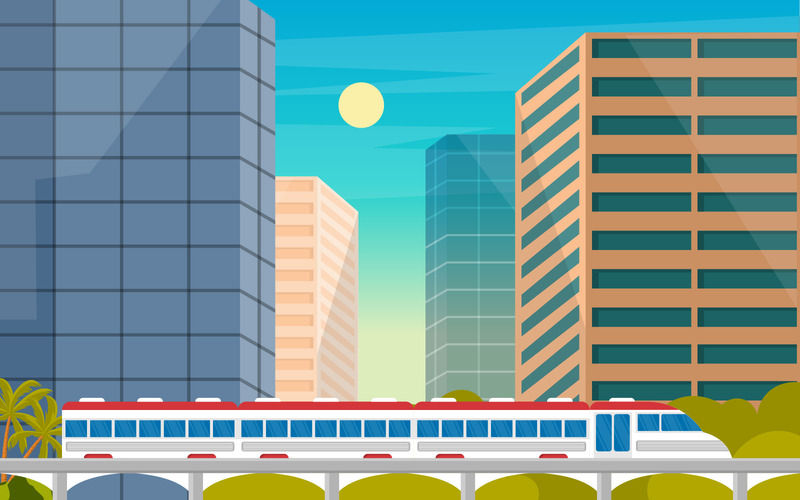 Pendeltunnelbana Metro Public Transport - Illustration - Features Image 1