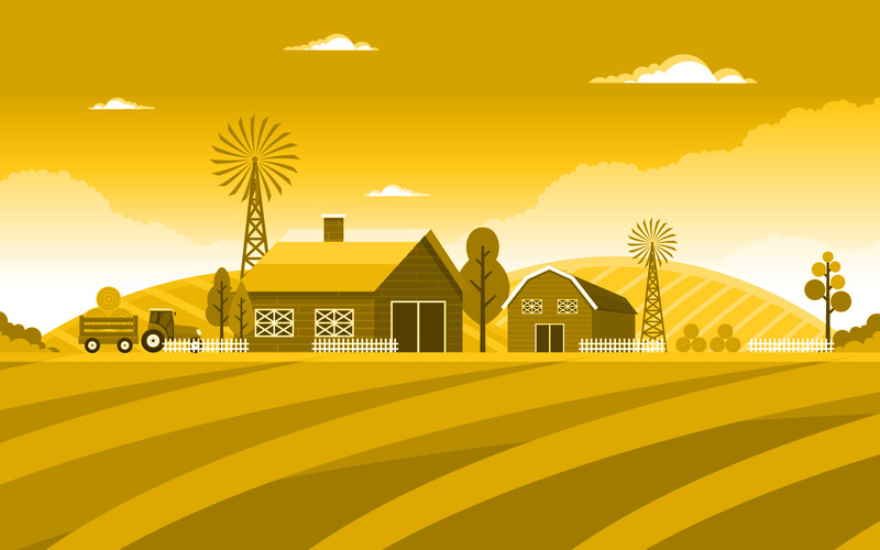 Kvällfältplats för kväll - illustration - Features Image 1