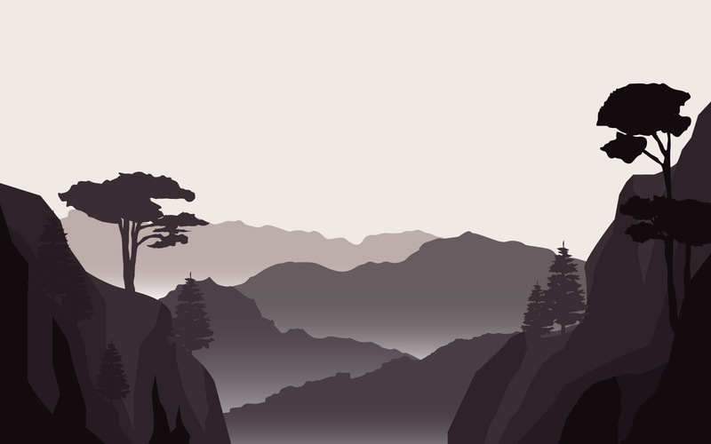 Landskap för bergsklättringsscen - illustration - Features Image 1