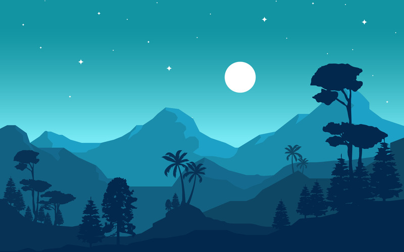 Aftonberglandskap - Illustration - Features Image 1