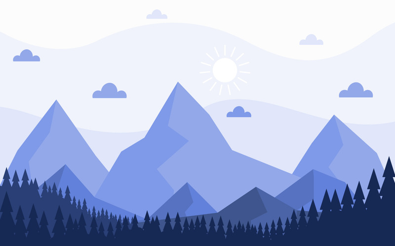 Nature Mountain Lugn - Illustration - Features Image 1