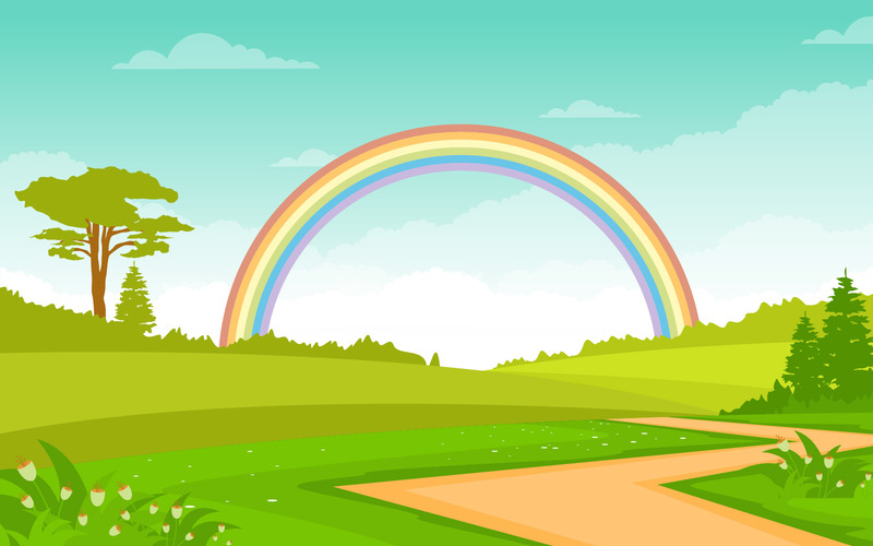 Sommar Rainbow Sky - Illustration - Features Image 1