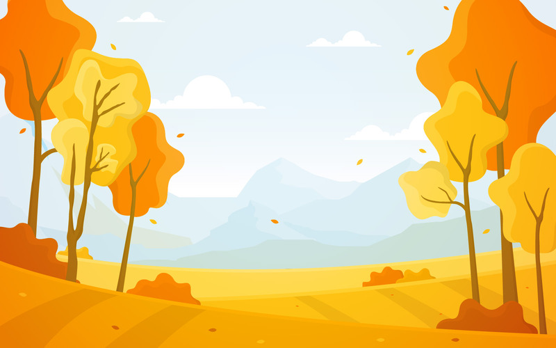 Panorama för höstguling - illustration - Features Image 1