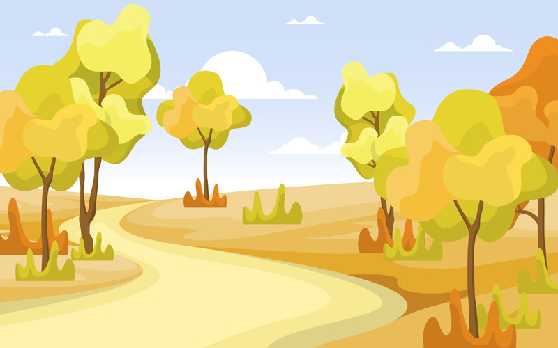 Saison d'automne doré - Illustration - Caractéristiques de l’image 1