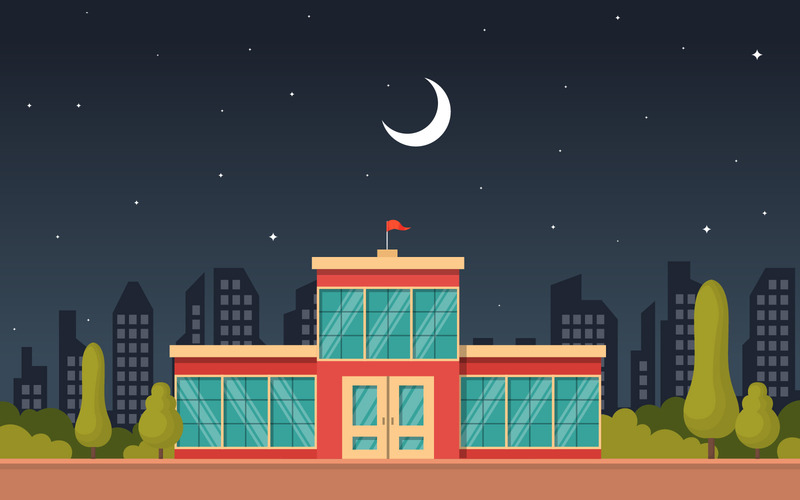 Nattskolalandskap - Illustration - Features Image 1