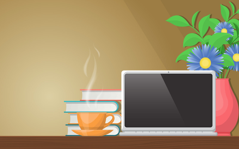 Teatime Work Office - Illustration - Features Image 1