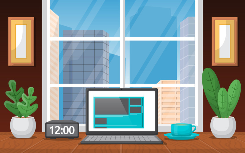 Workbench Work Office - Illustration - Features Image 1