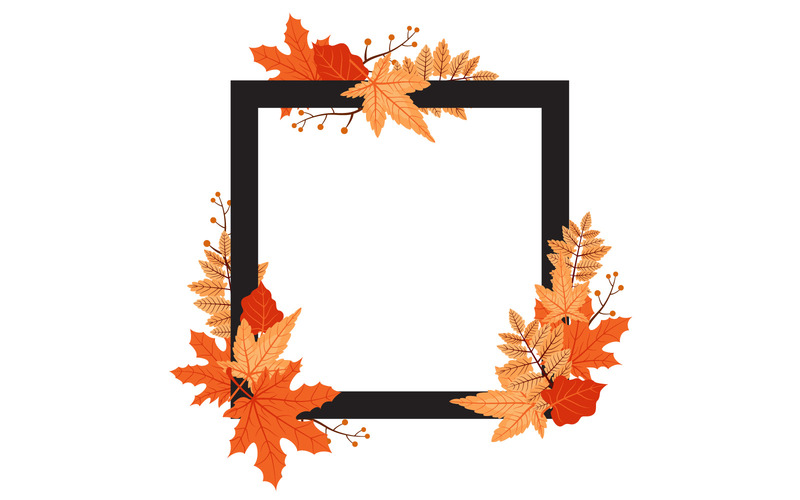 Leaf Frame Square - Illustration - Features Image 1