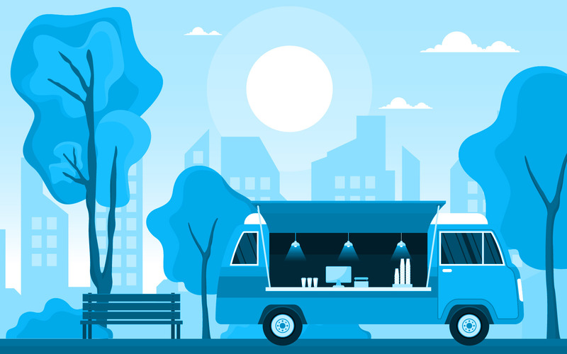 Street Food Truck - Illustration - Features Image 1