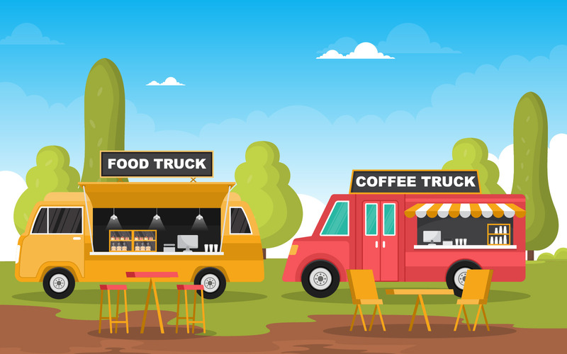 Food Truck Park - Ilustração - Features Image 1