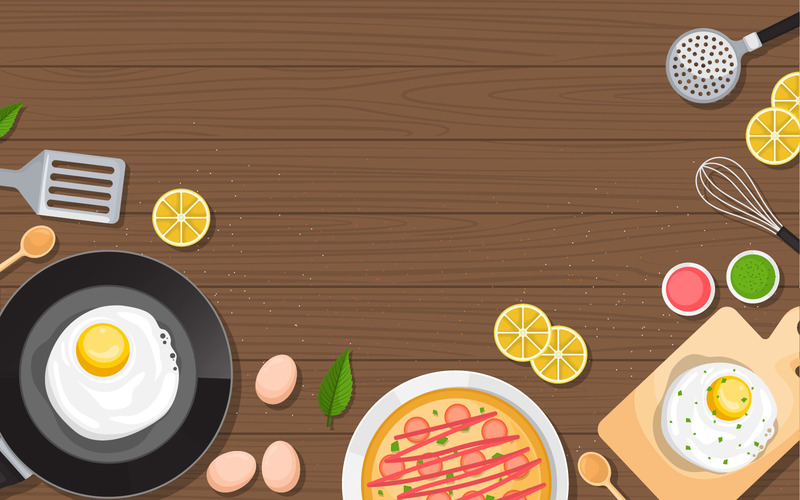 Egg Pizza Kitchen - Ilustração - Features Image 1