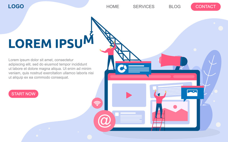 Webbsidesutveckling - Illustration - Features Image 1