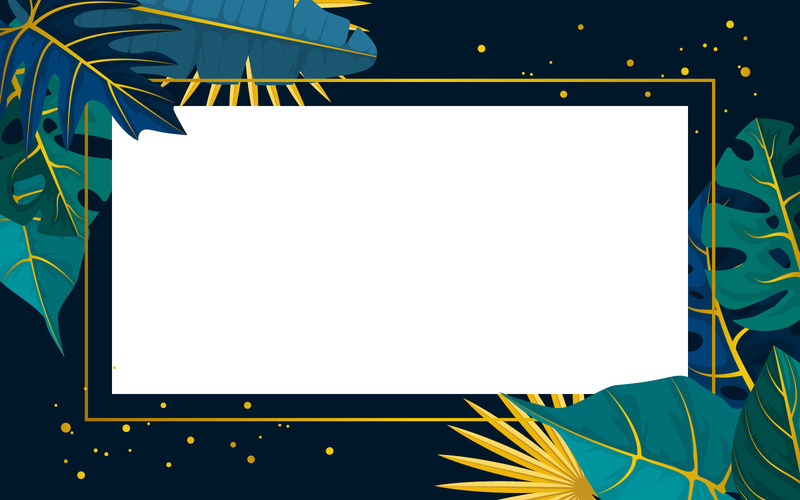 Rectangle Green Frame - Illustration - Features Image 1