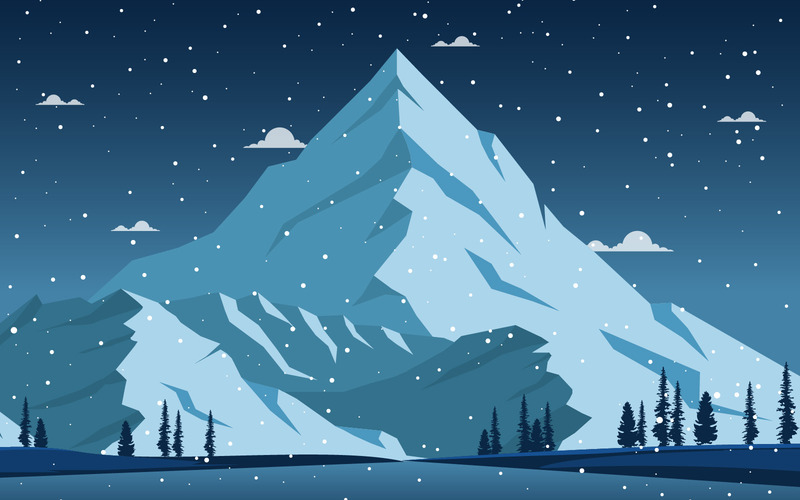 Snow Pine Mountain - Illustration - Features Image 1