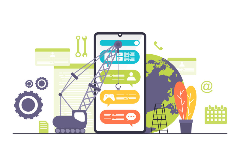 Mobile App Development - Illustration - Features Image 1