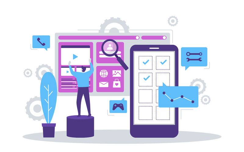 Design Mobile App - Illustration - Features Image 1