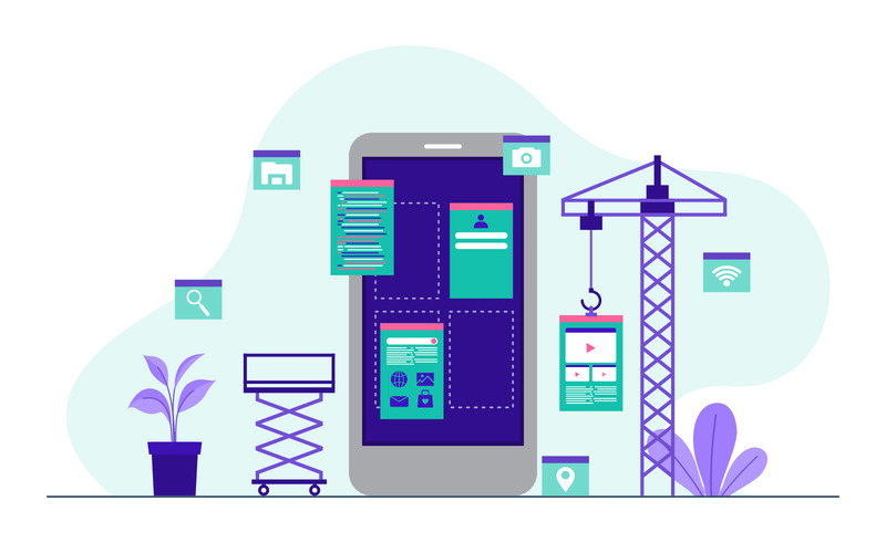 Mobiele App Smartphone - Illustratie - Features Image 1