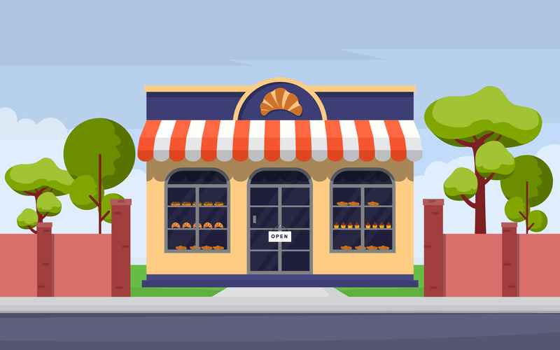 Showcase Food Shop - Illustration - Features Image 1