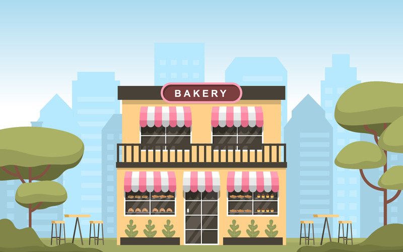 Showcase Bakery House - Illustration - Features Image 1