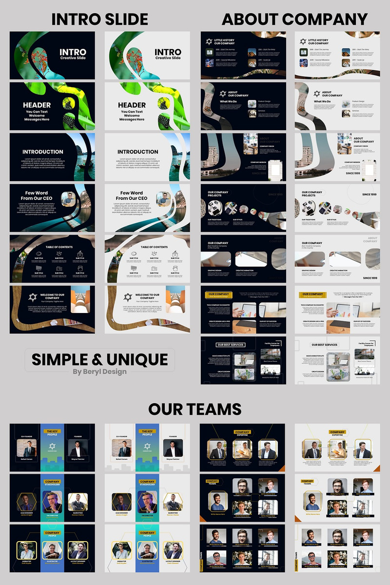 Setunggal Google Slides Templates - Features Image 1