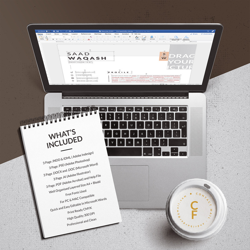 Schone CV CV-sjabloon - Features Image 5