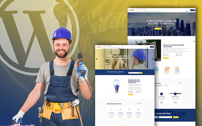 Noor - Electrical Services WooCommerce Theme - Features Image 1