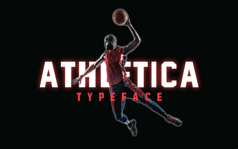 Athletica Sports Premium-lettertype - Features Image 1