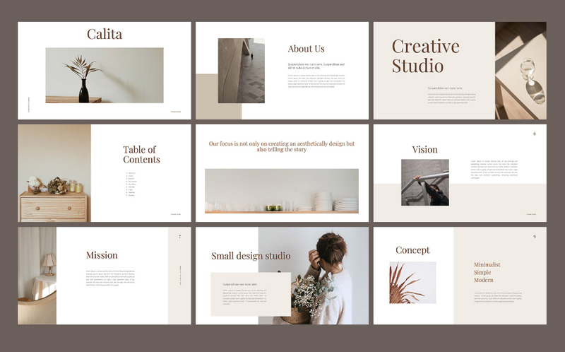 Calita - modello di Keynote - Caratteristiche Immagine 5