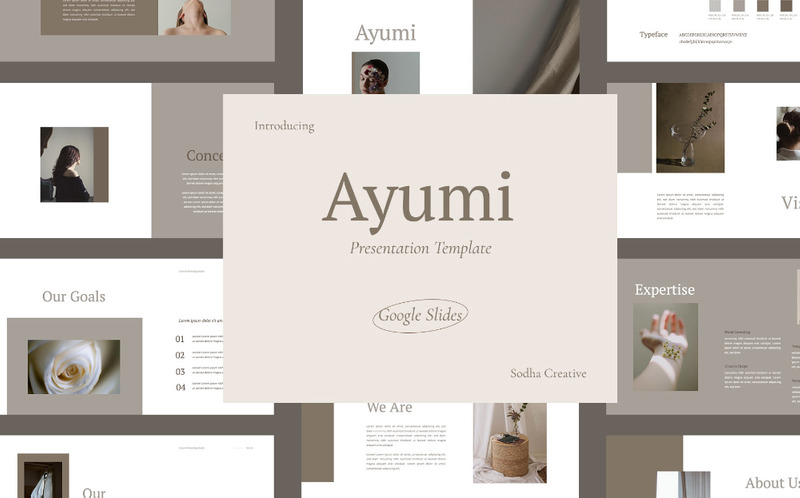 Ayumi PowerPoint template - Features Image 1