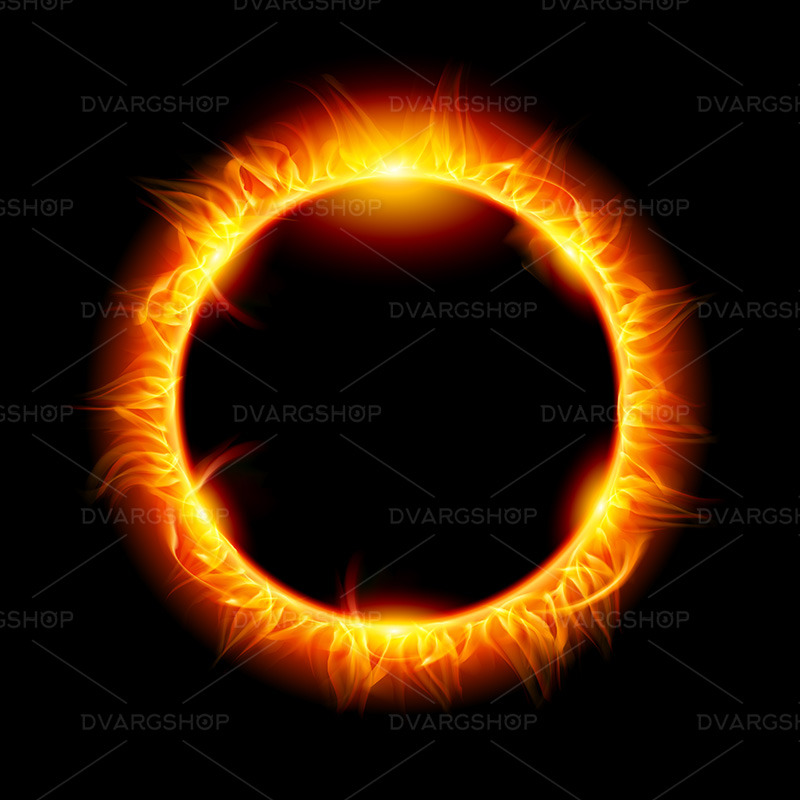 Solar eclipse - Vector Image - Features Image 1