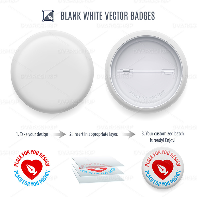 Badge - Vector Image - Features Image 1