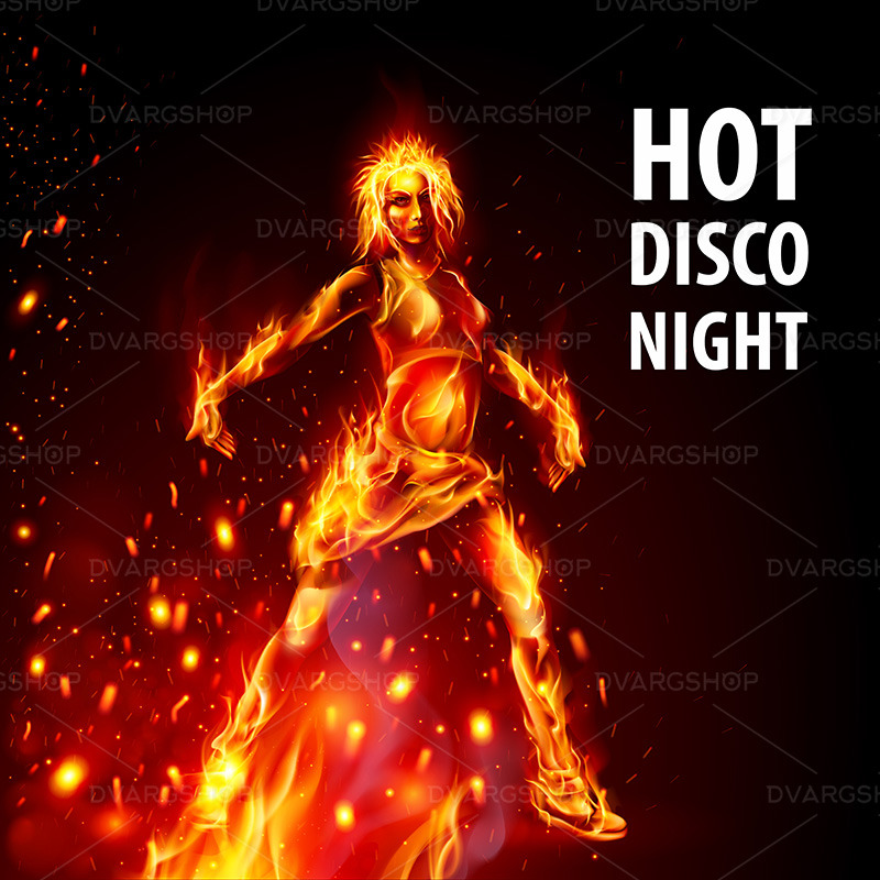 Hot Girl - Vector Image - Features Image 1