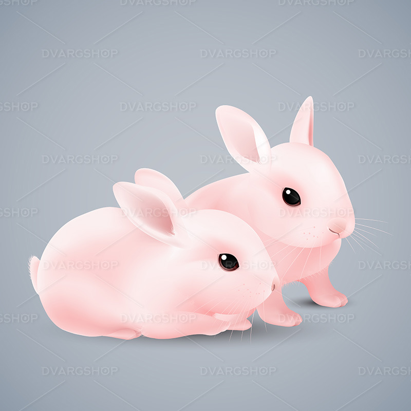 Bunnies - Vector Image - Features Image 1