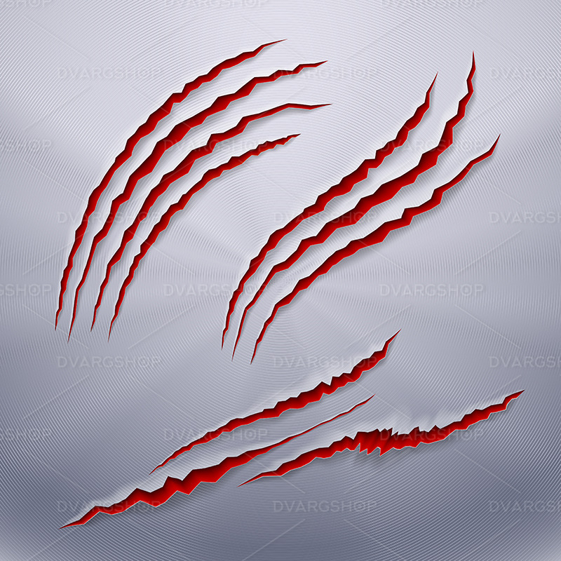 Predator Scratches - Vector Image - Features Image 1