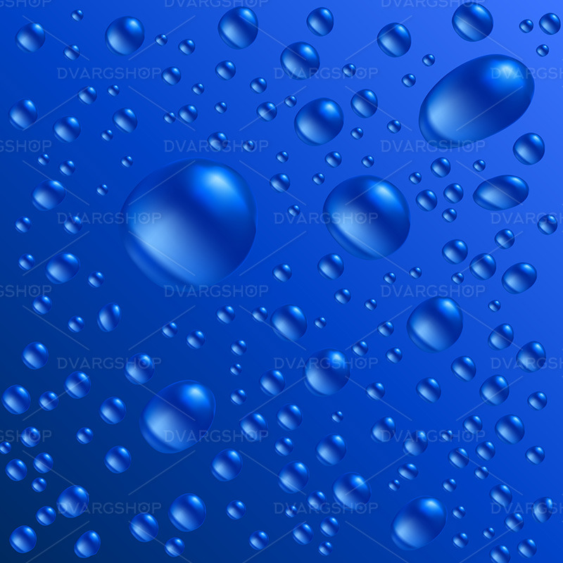 Gouttes d'eau - Image vectorielle - Caractéristiques de l’image 1