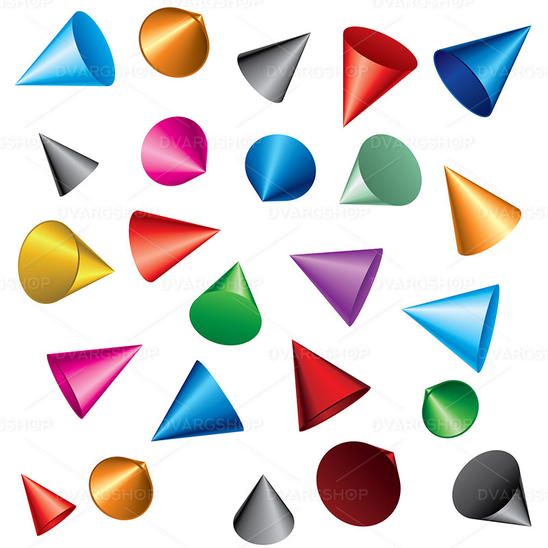 Cones - Vector Image - Features Image 1