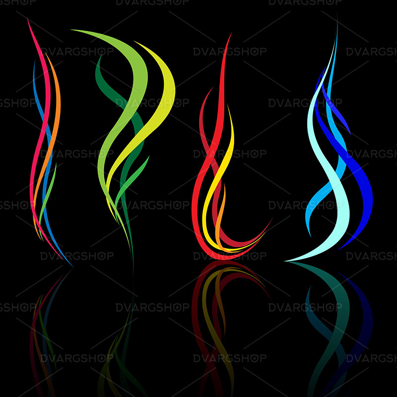 Fire Icon - Vector Image - Features Image 1