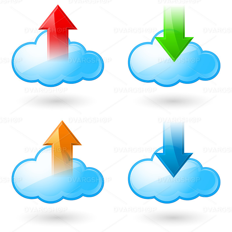 Cloud Computing - Vector Image - Features Image 1