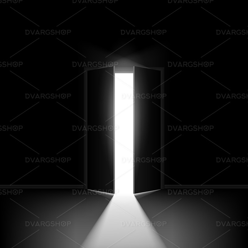 Double Open Door - Vector Image - Features Image 1
