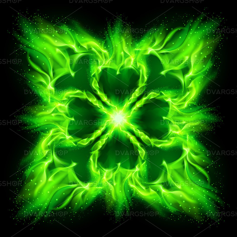 Fire Gothic Pattern - Vector Image - Features Image 1