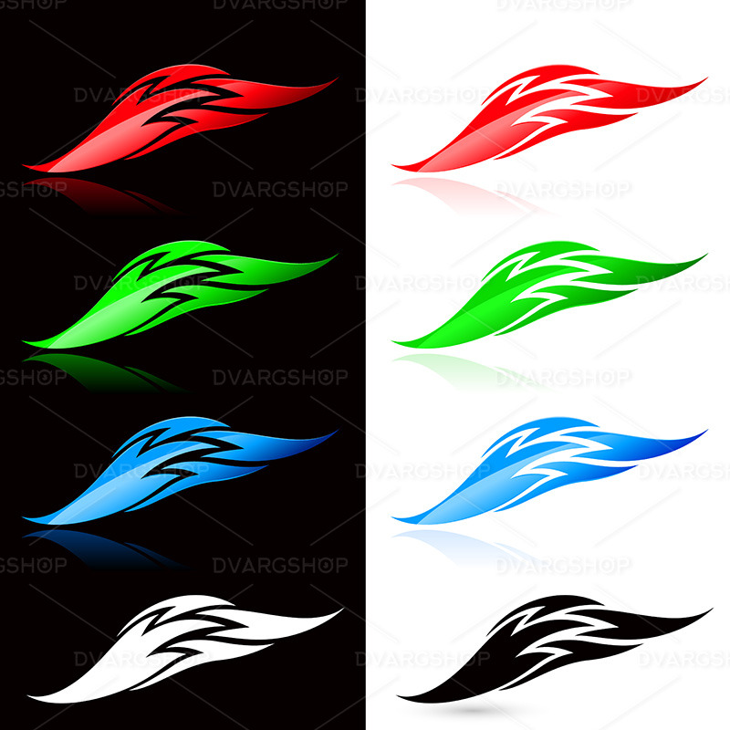 Fire Icon Set - Vector Image - Features Image 1