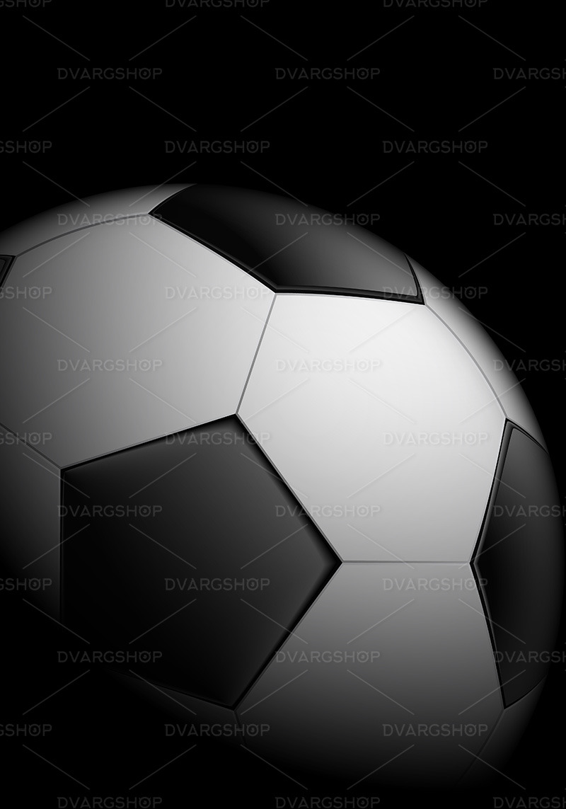 Realistisk fotboll - vektorbild - Features Image 1