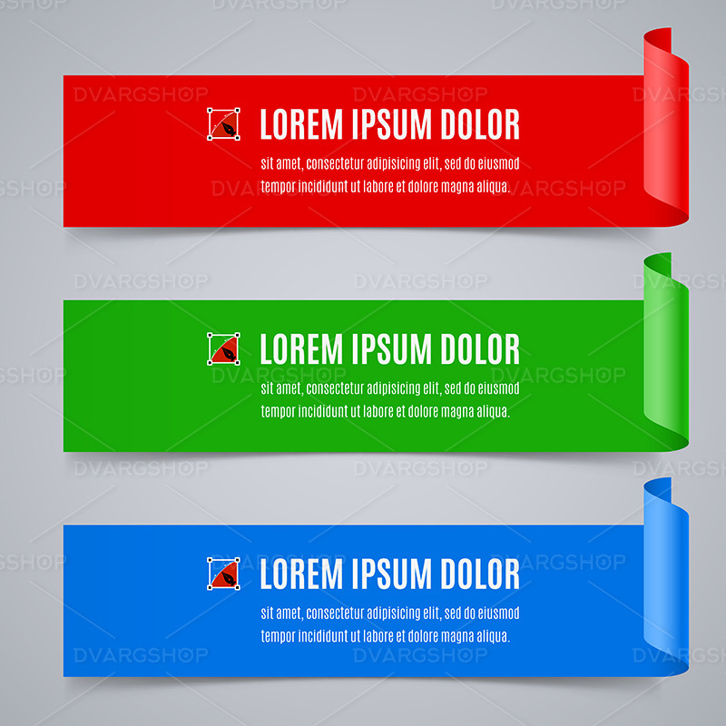 Abstract Banners - Vector Image - Features Image 1