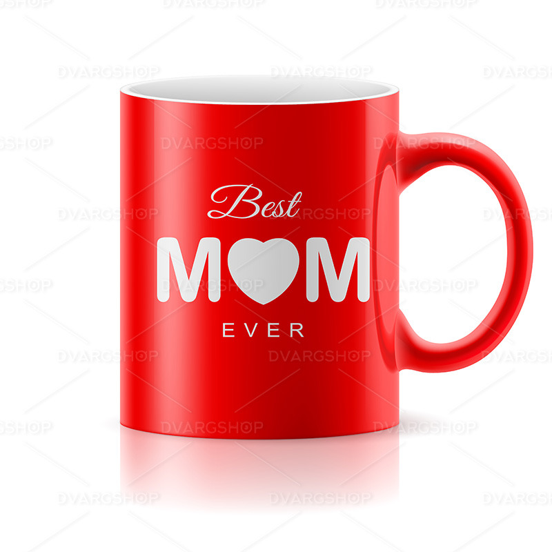 Red Mug - Vector Image - Features Image 1