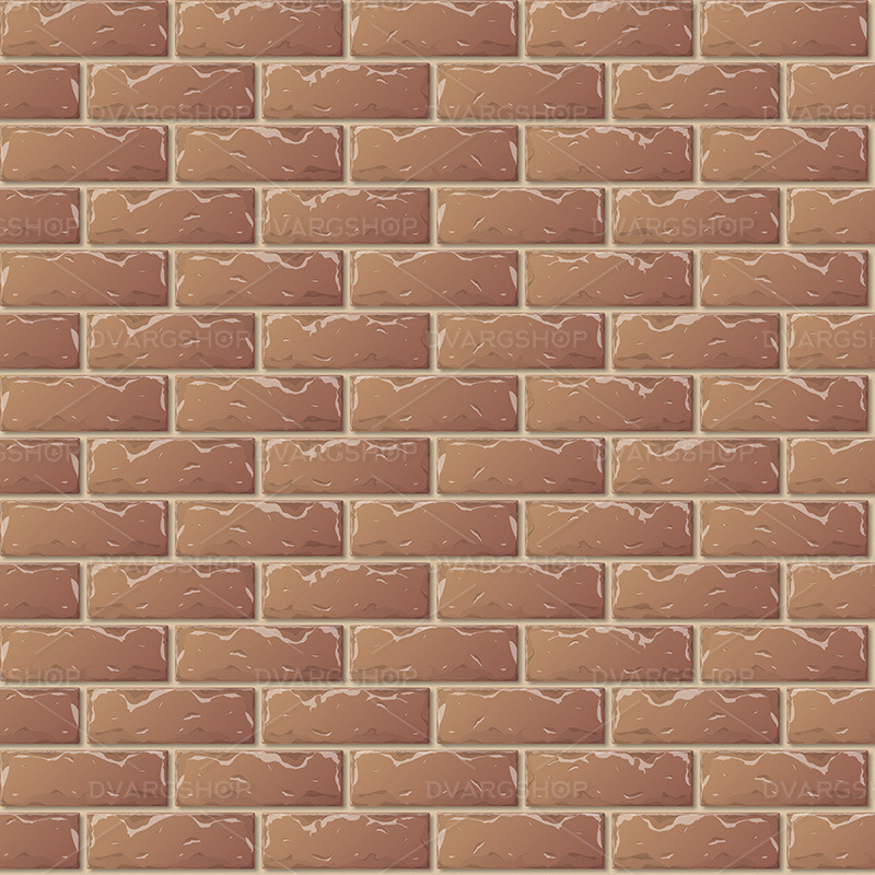 Brick Wall - Vector Image - Features Image 1