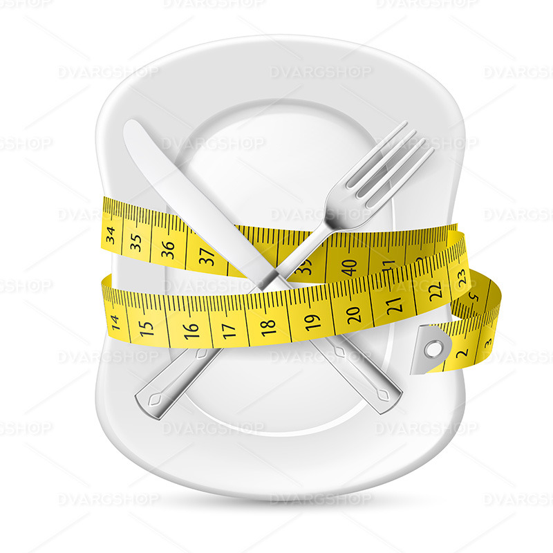 Diet Concept - Vector Image - Features Image 1