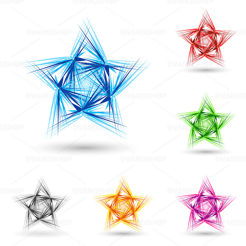 Abstract Fluffy Star - Vector Image - Features Image 1
